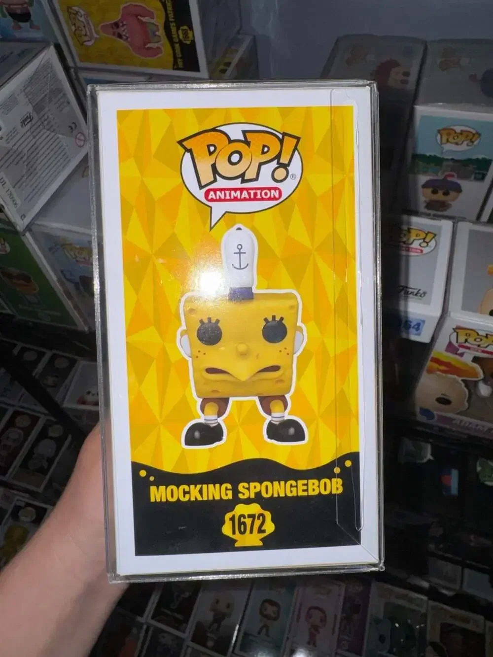 Funko Pop! Animation Mocking SpongeBob Squarepants 1672 Hot Topic Exclusive